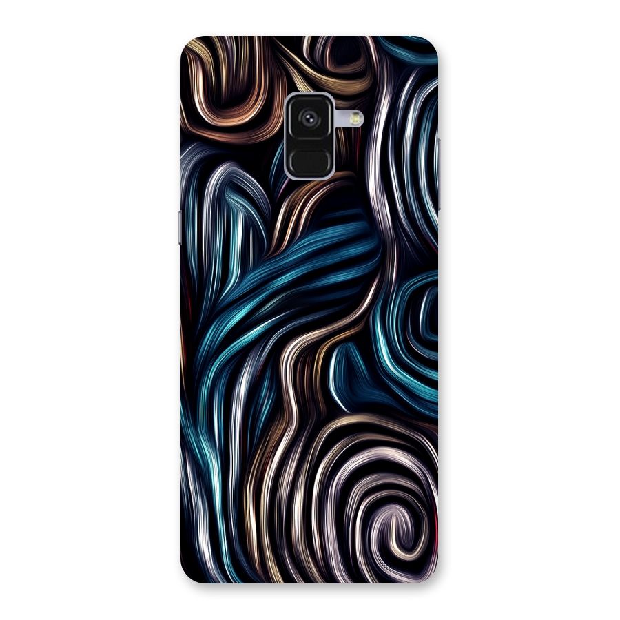 Oil Paint Artwork Back Case for Galaxy A8 Plus