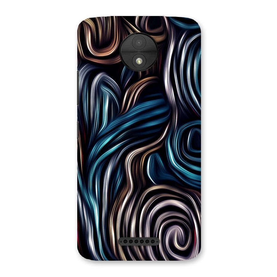 Oil Paint Artwork Back Case for Moto C