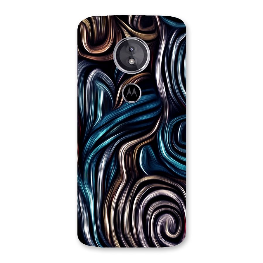 Oil Paint Artwork Back Case for Moto E5