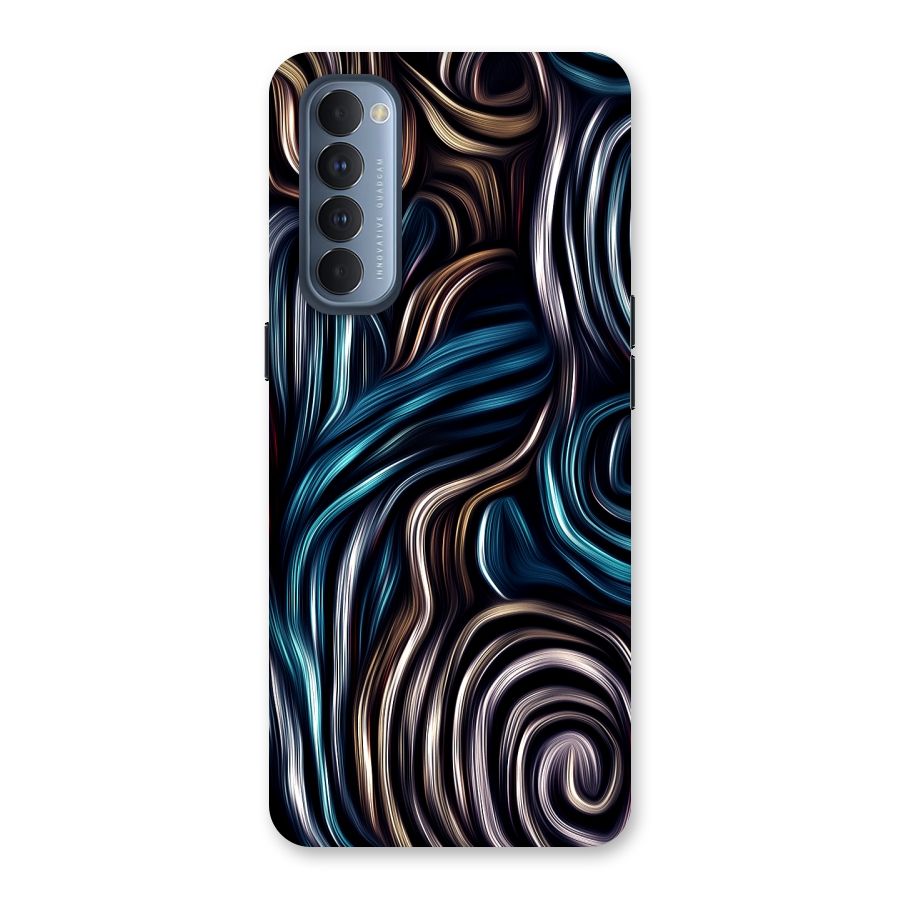 Oil Paint Artwork Back Case for Reno4 Pro