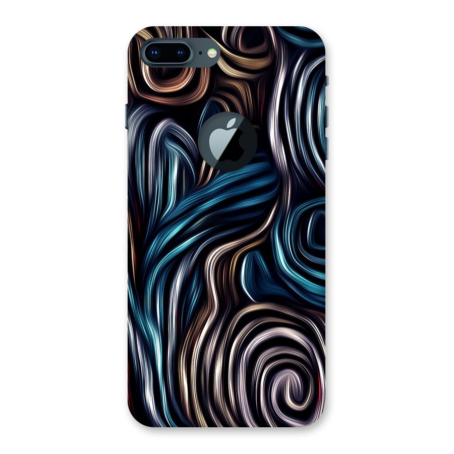 Oil Paint Artwork Back Case for iPhone 7 Plus Logo Cut
