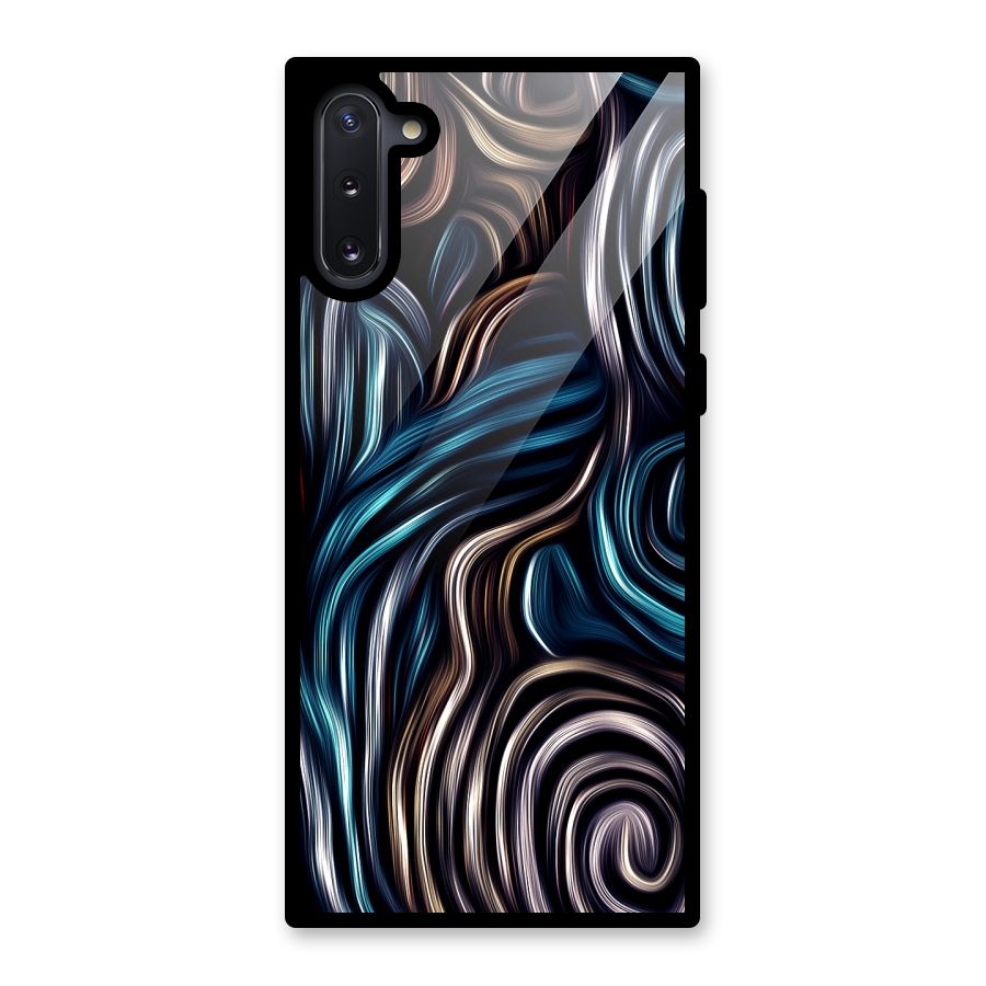 Oil Paint Artwork Glass Back Case for Galaxy Note 10