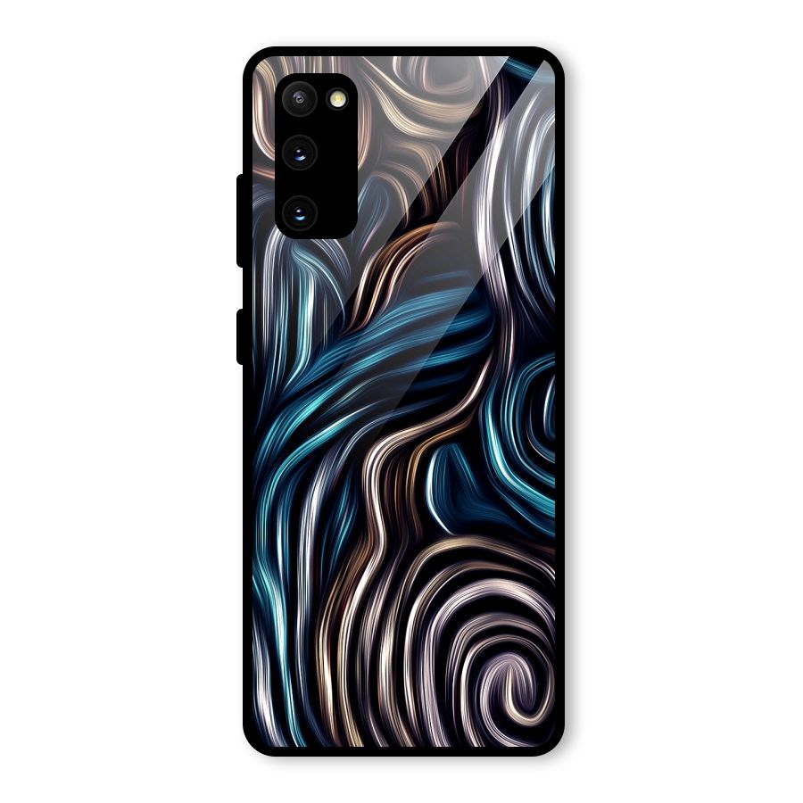 Oil Paint Artwork Glass Back Case for Galaxy S20 FE