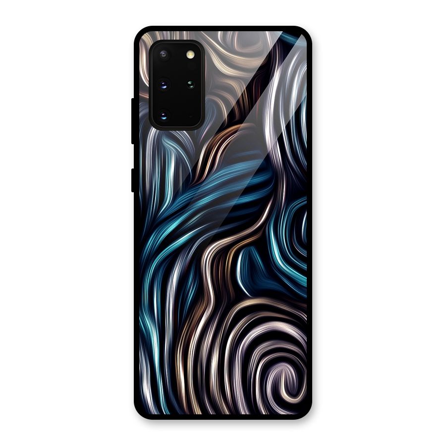 Oil Paint Artwork Glass Back Case for Galaxy S20 Plus