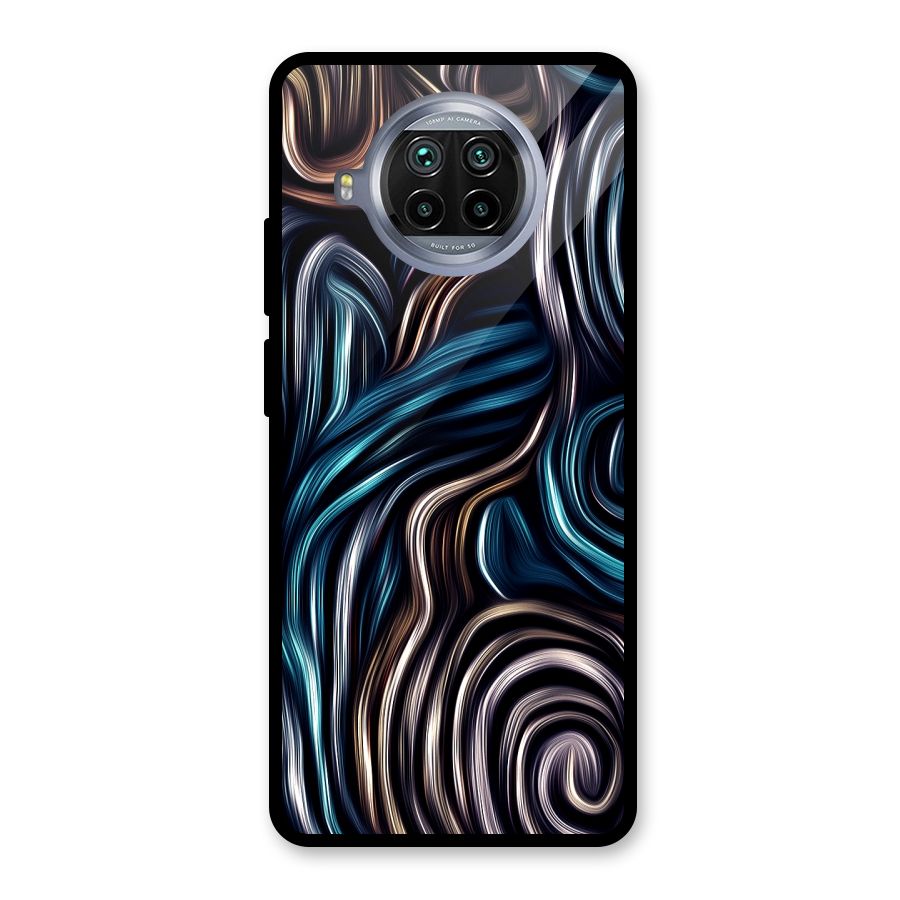 Oil Paint Artwork Glass Back Case for Mi 10i