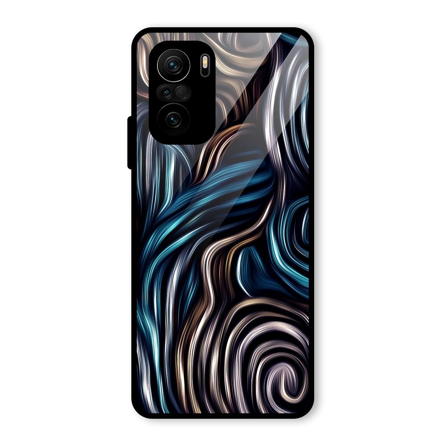 Oil Paint Artwork Glass Back Case for Mi 11x
