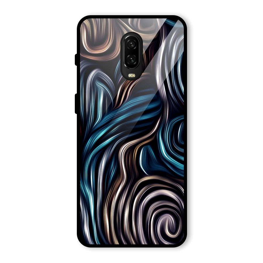 Oil Paint Artwork Glass Back Case for OnePlus 6T