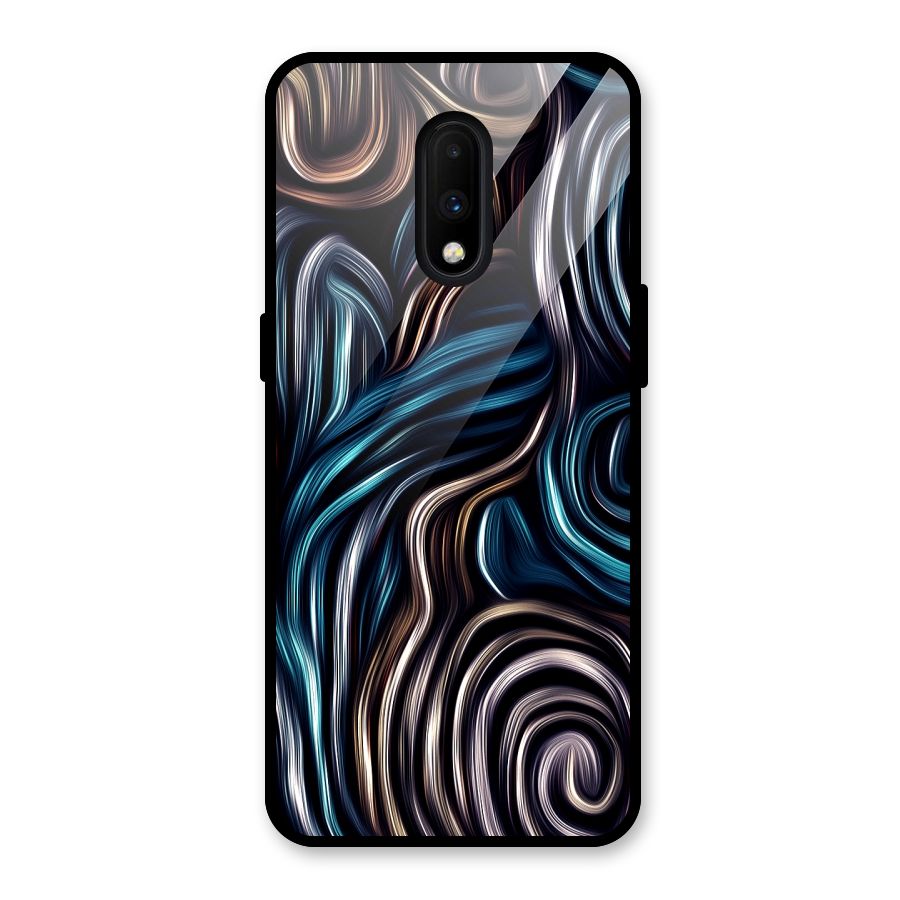Oil Paint Artwork Glass Back Case for OnePlus 7
