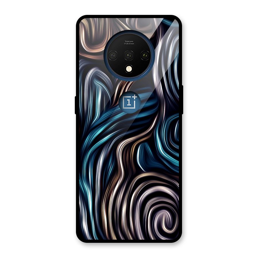 Oil Paint Artwork Glass Back Case for OnePlus 7T