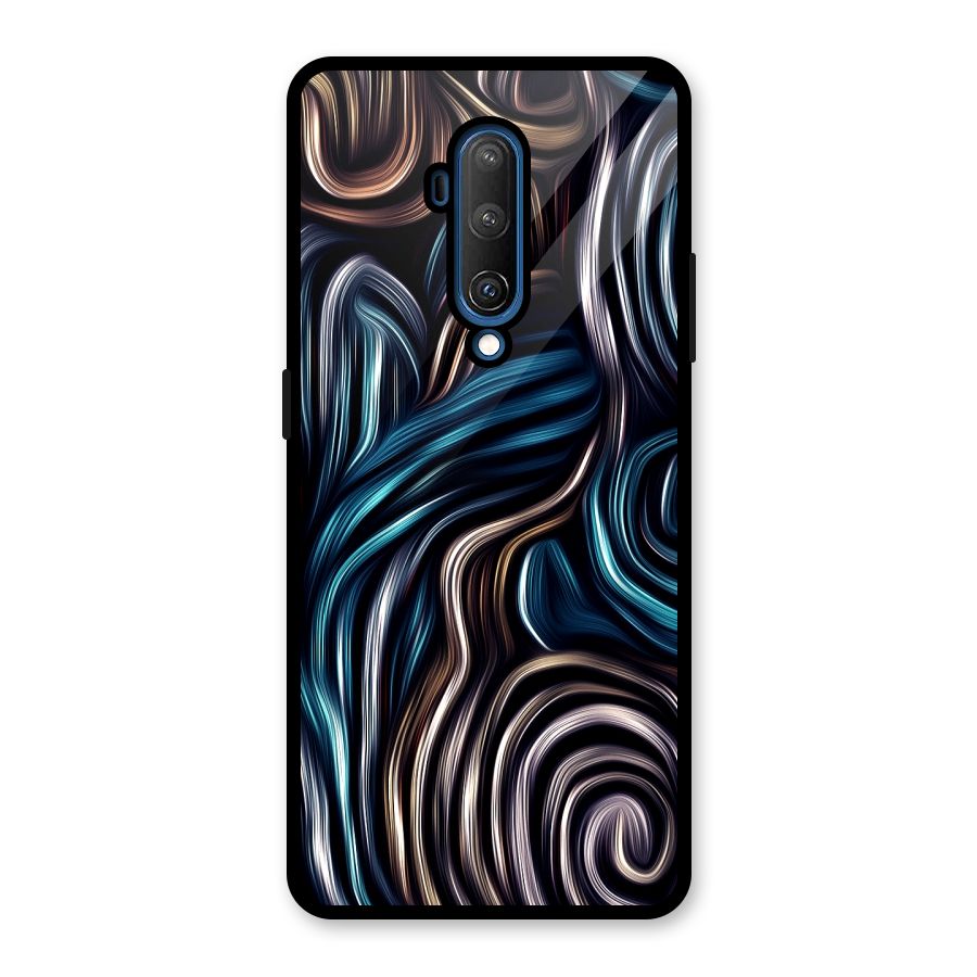Oil Paint Artwork Glass Back Case for OnePlus 7T Pro