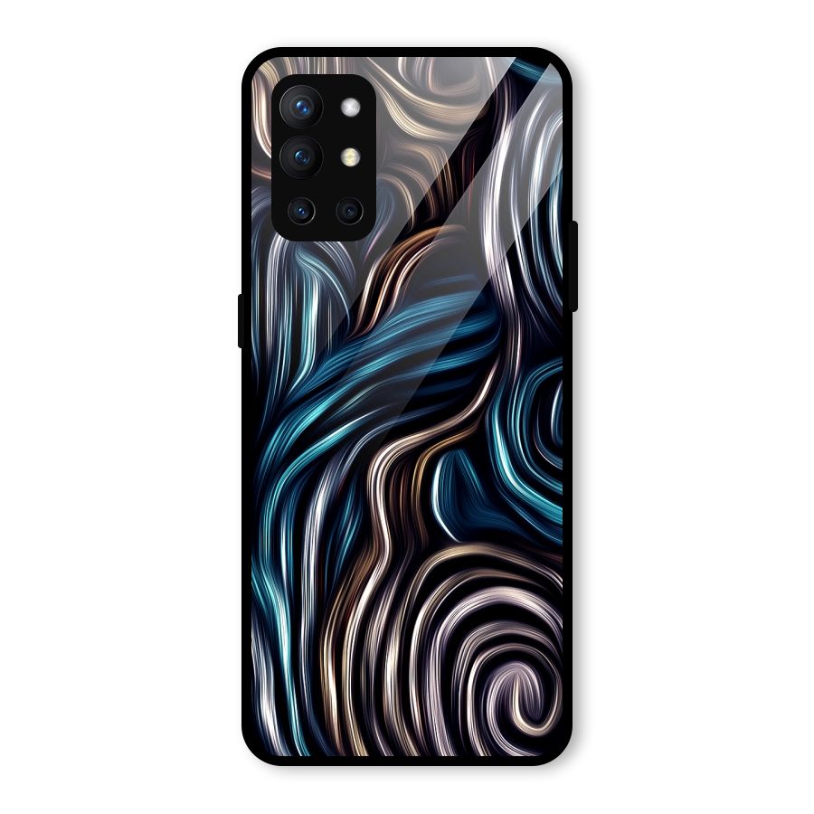 Oil Paint Artwork Glass Back Case for OnePlus 9R
