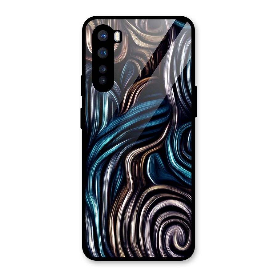 Oil Paint Artwork Glass Back Case for OnePlus Nord