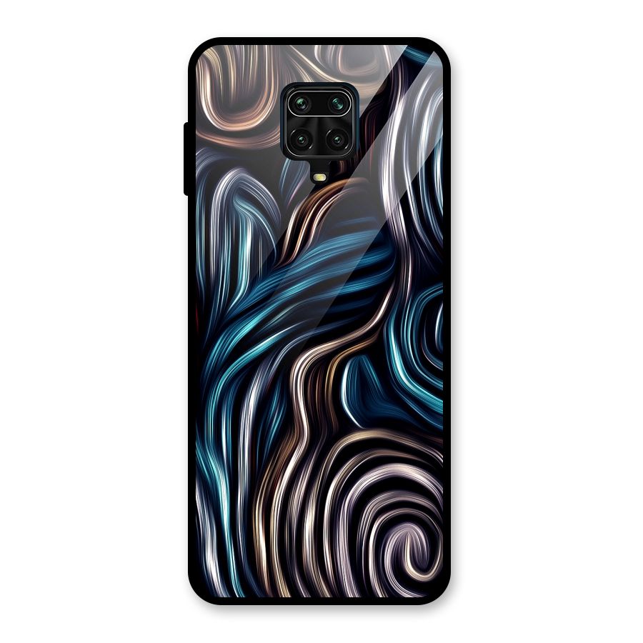 Oil Paint Artwork Glass Back Case for Poco M2 Pro