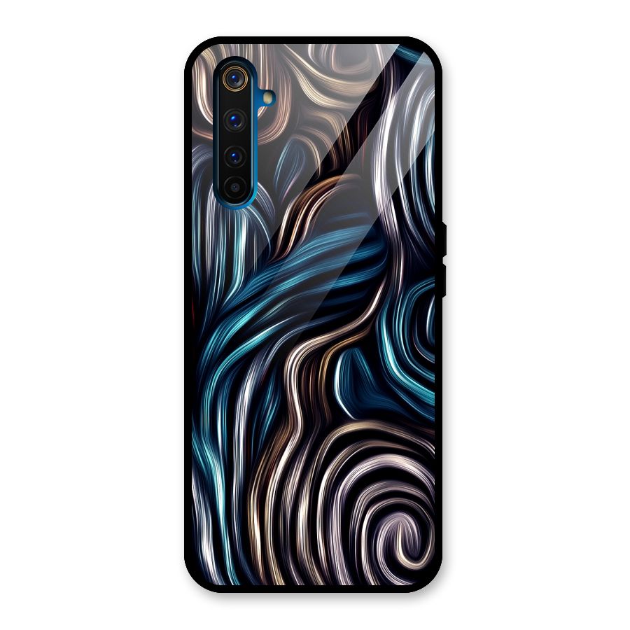 Oil Paint Artwork Glass Back Case for Realme 6 Pro