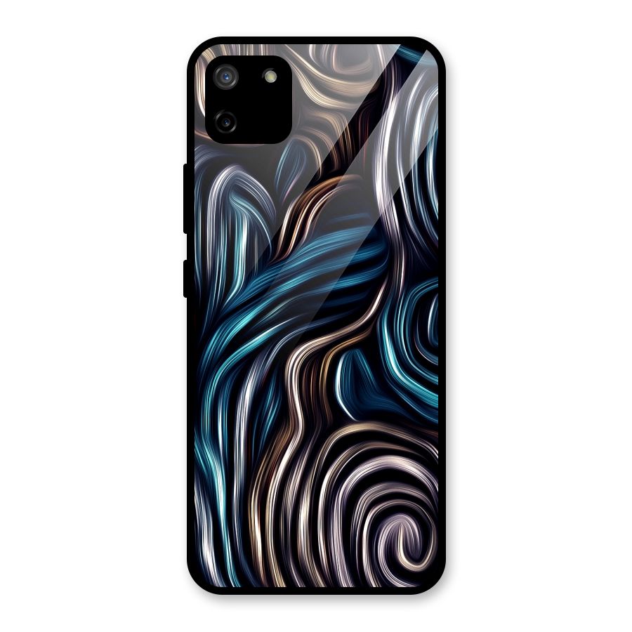 Oil Paint Artwork Glass Back Case for Realme C11