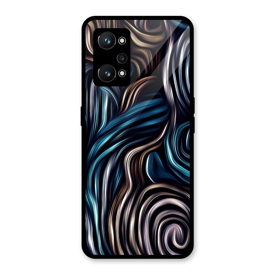 Oil Paint Artwork Glass Back Case for Realme GT Neo 3T