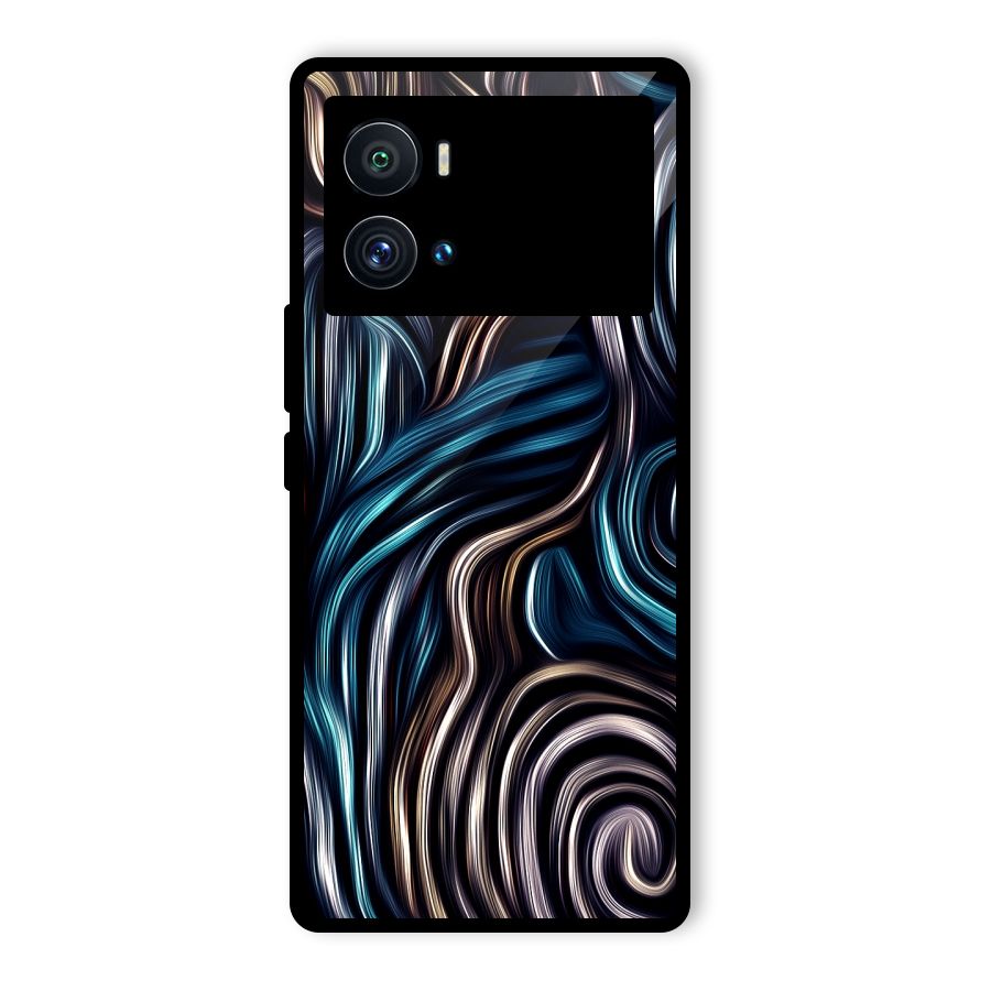 Oil Paint Artwork Glass Back Case for Vivo iQOO 9 Pro