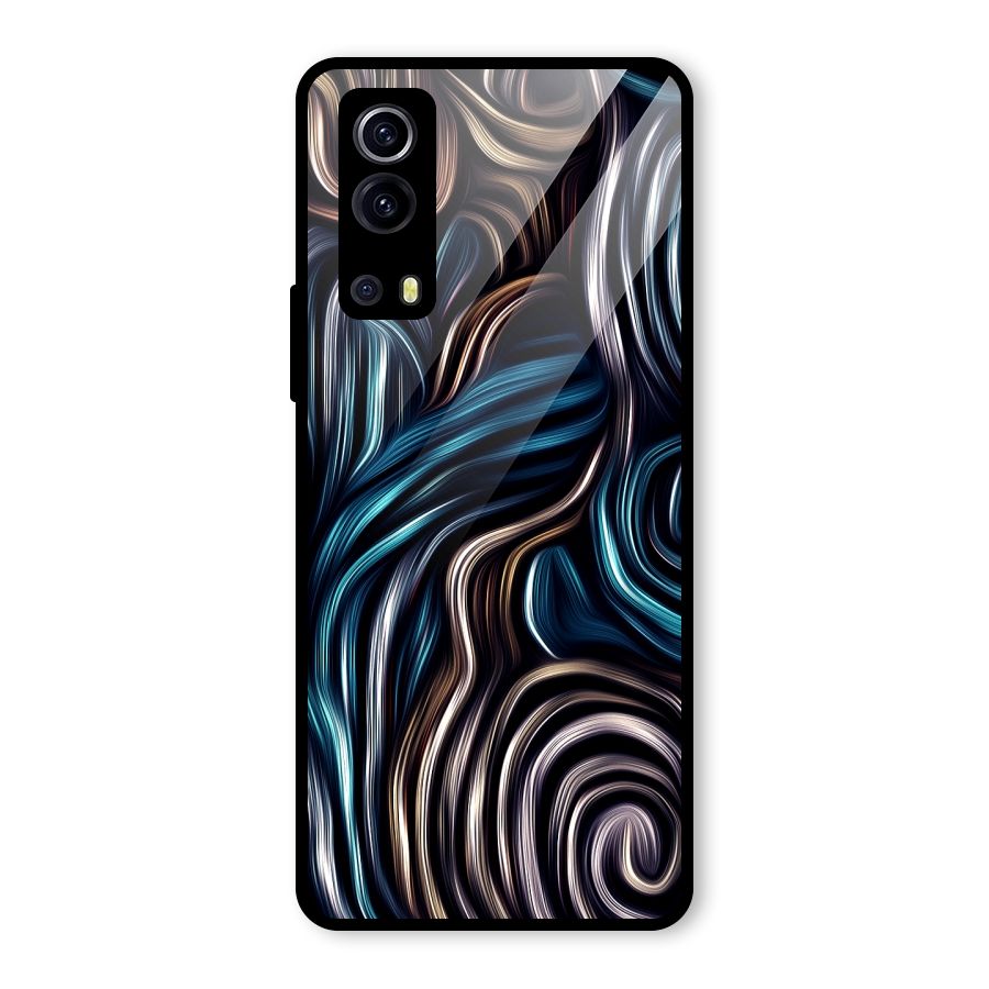 Oil Paint Artwork Glass Back Case for Vivo iQOO Z3