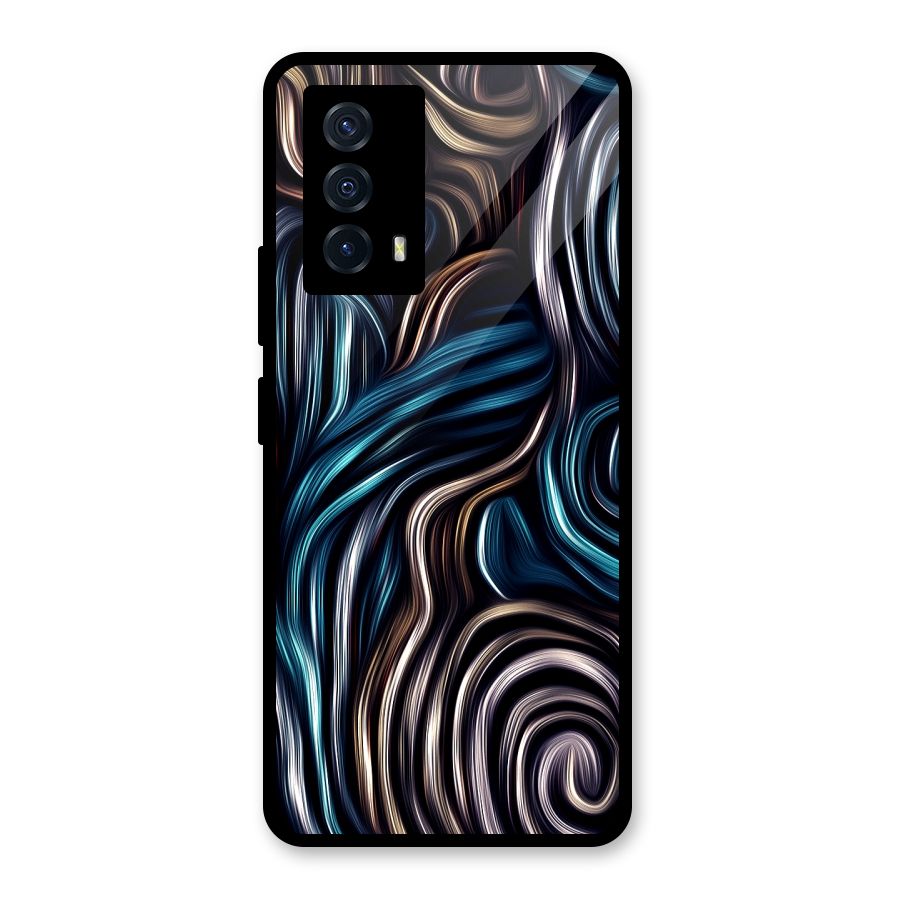 Oil Paint Artwork Glass Back Case for Vivo iQOO Z5