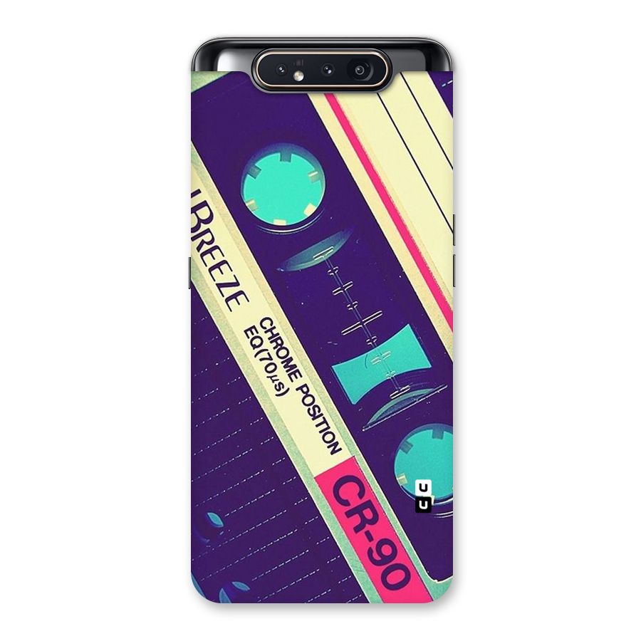 Old Casette Shade Back Case for Galaxy A80