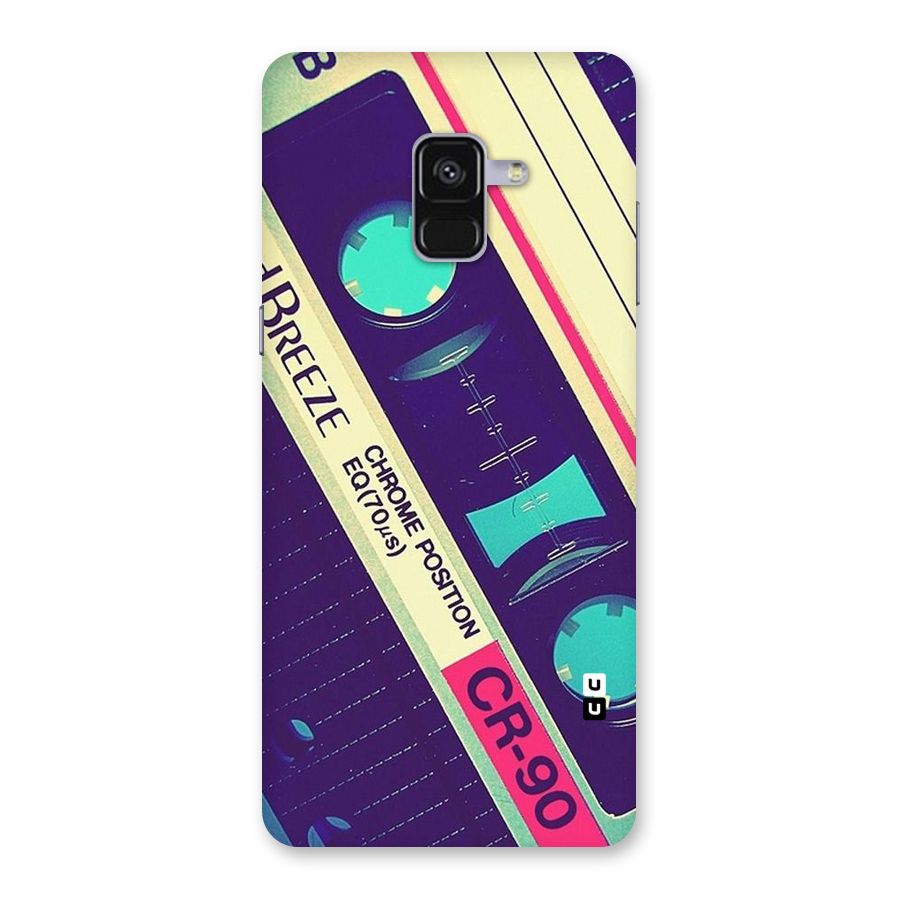 Old Casette Shade Back Case for Galaxy A8 Plus