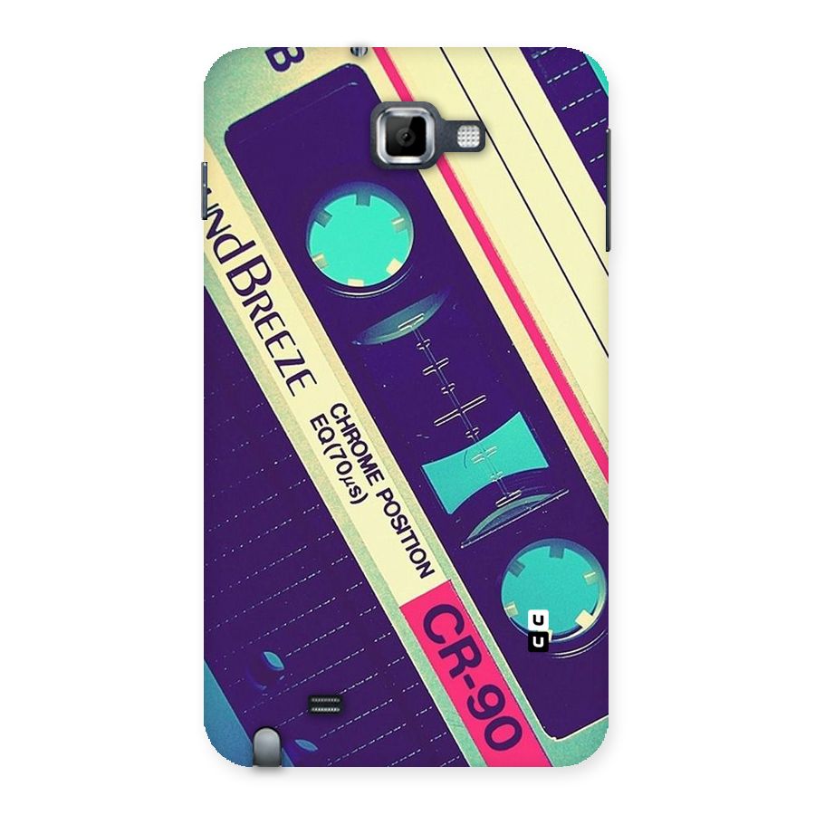 Old Casette Shade Back Case for Galaxy Note