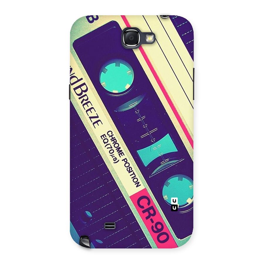 Old Casette Shade Back Case for Galaxy Note 2
