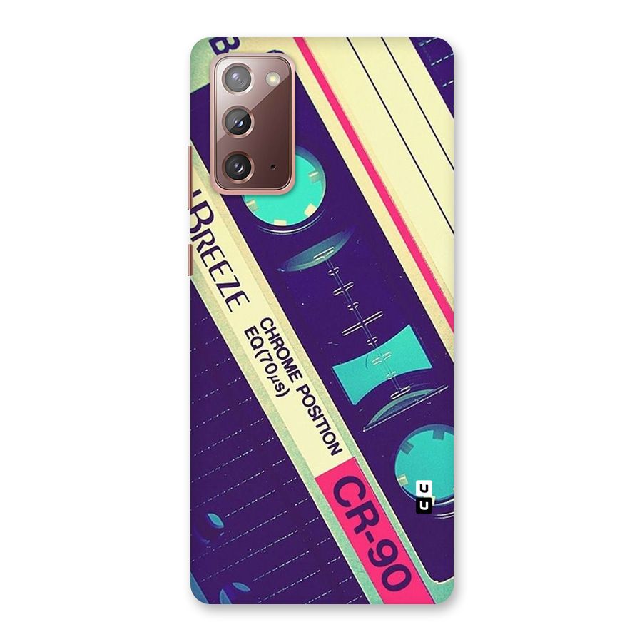 Old Casette Shade Back Case for Galaxy Note 20