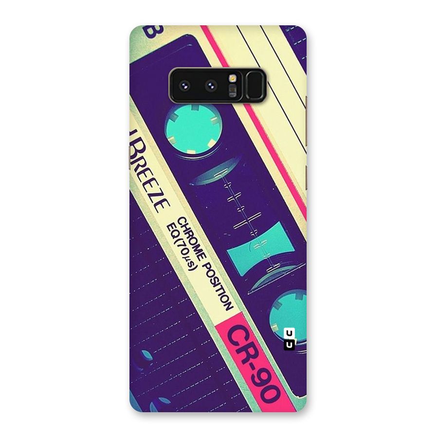 Old Casette Shade Back Case for Galaxy Note 8