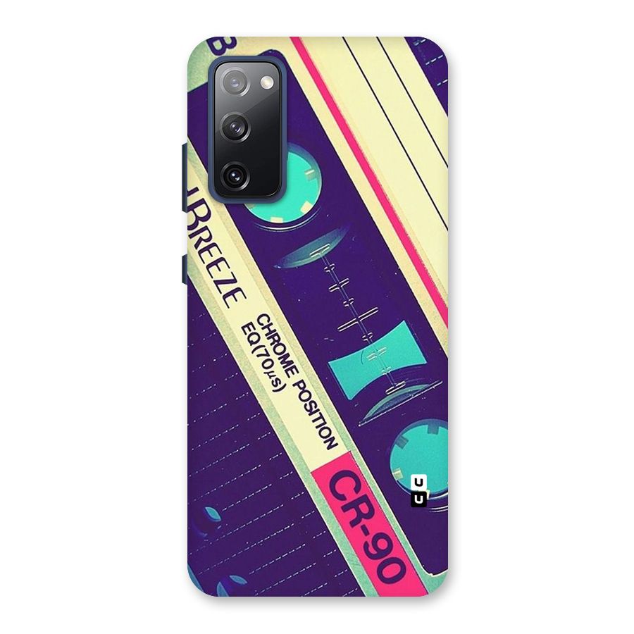 Old Casette Shade Back Case for Galaxy S20 FE