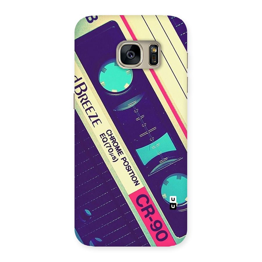 Old Casette Shade Back Case for Galaxy S7