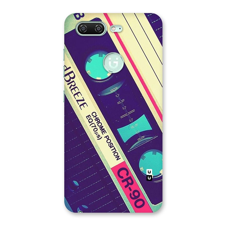 Old Casette Shade Back Case for Gionee S10