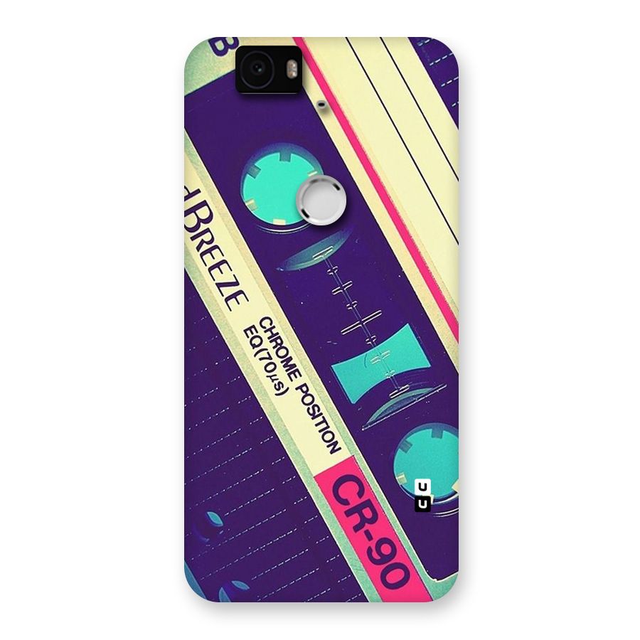 Old Casette Shade Back Case for Google Nexus-6P