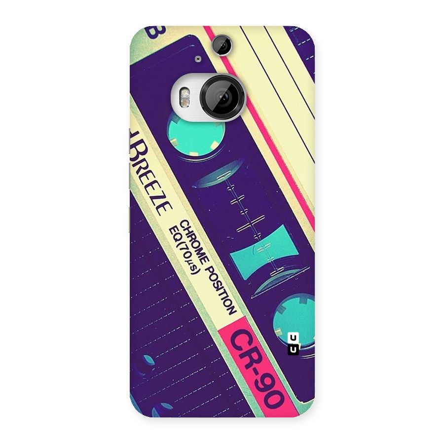 Old Casette Shade Back Case for HTC One M9 Plus