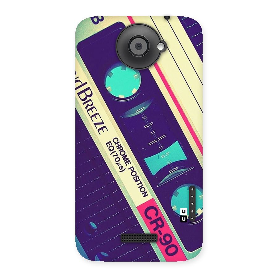 Old Casette Shade Back Case for HTC One X