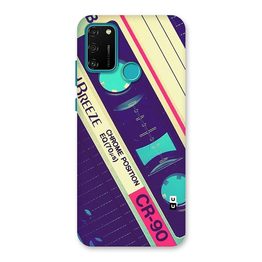 Old Casette Shade Back Case for Honor 9A