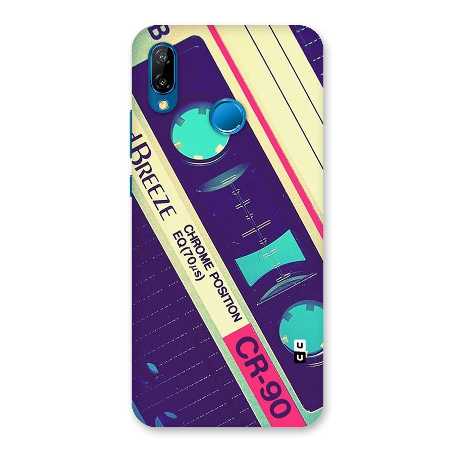 Old Casette Shade Back Case for Huawei P20 Lite