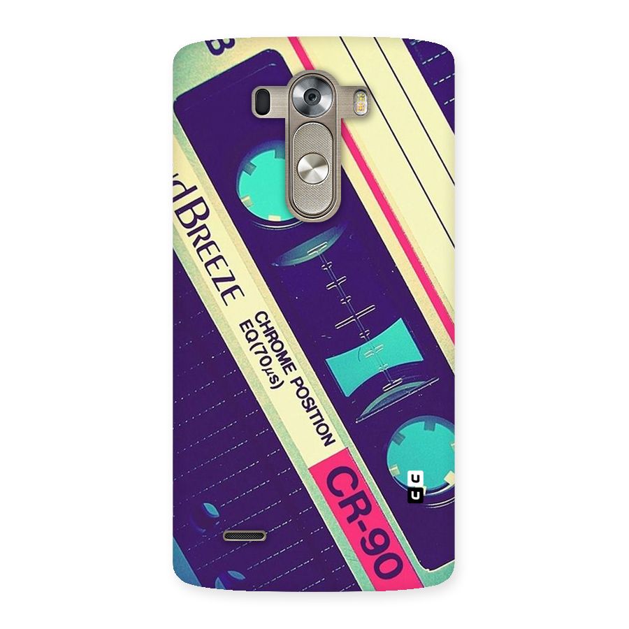 Old Casette Shade Back Case for LG G3