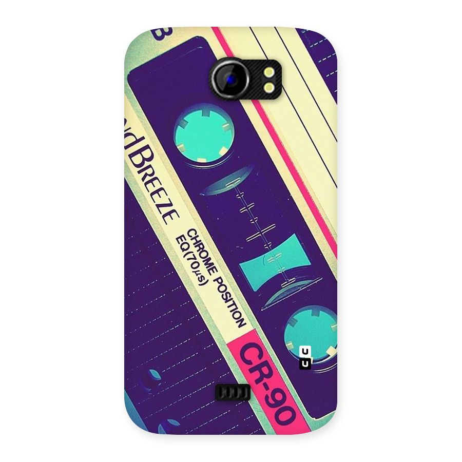Old Casette Shade Back Case for Micromax Canvas 2 A110
