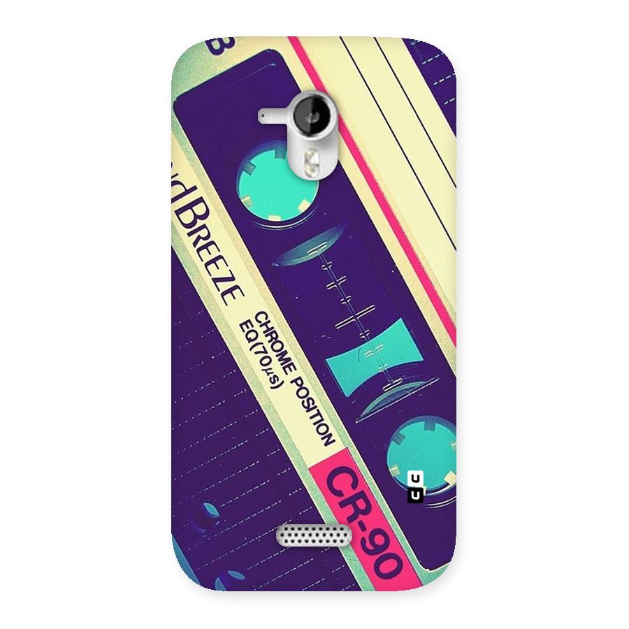 Old Casette Shade Back Case for Micromax Canvas HD A116