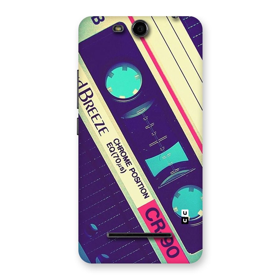 Old Casette Shade Back Case for Micromax Canvas Juice 3 Q392