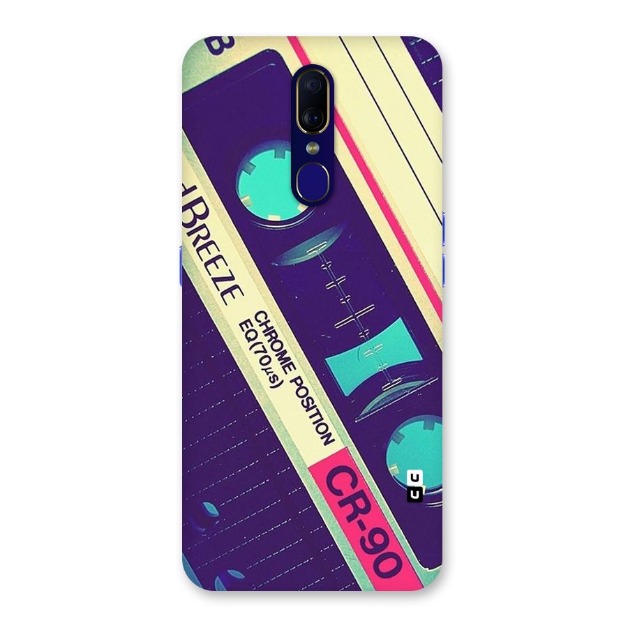 Old Casette Shade Back Case for Oppo F11
