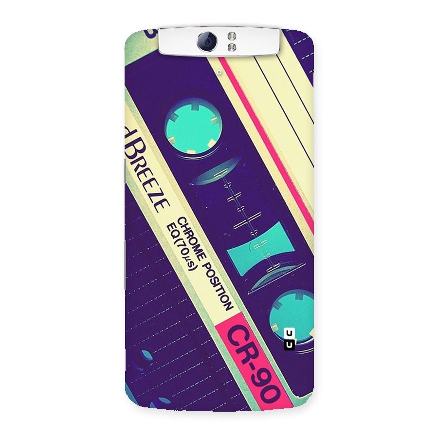 Old Casette Shade Back Case for Oppo N1