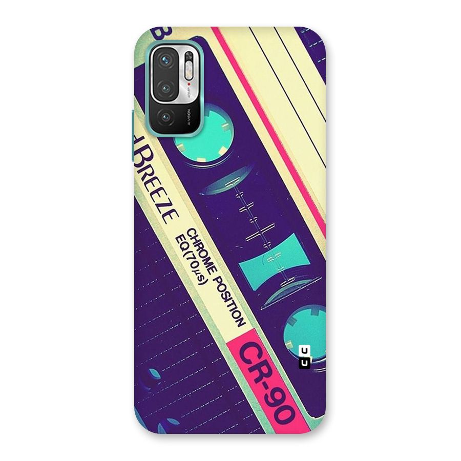 Old Casette Shade Back Case for Redmi Note 10T 5G