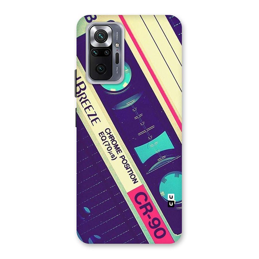 Old Casette Shade Back Case for Redmi Note 10 Pro Max