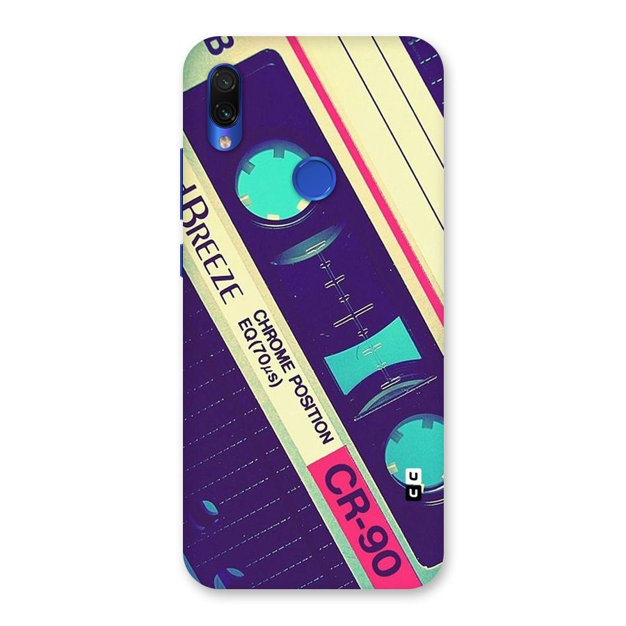 Old Casette Shade Back Case for Redmi Note 7S