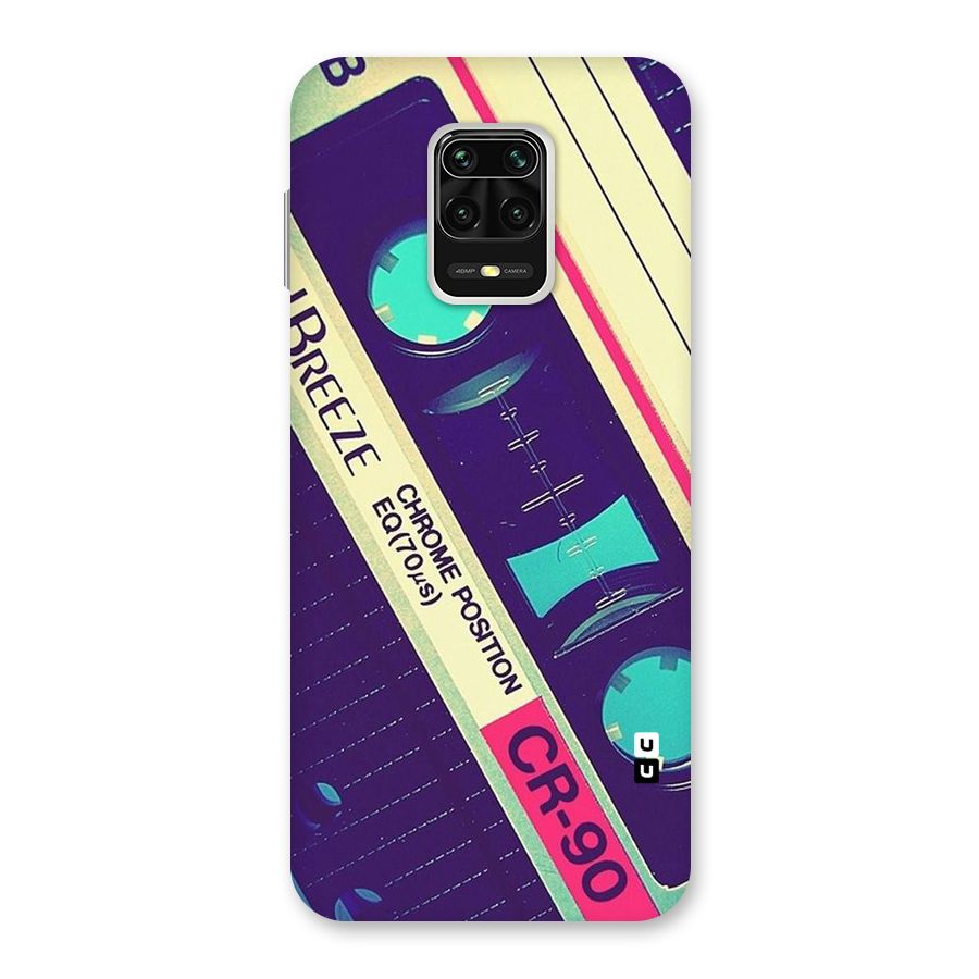 Old Casette Shade Back Case for Redmi Note 9 Pro Max