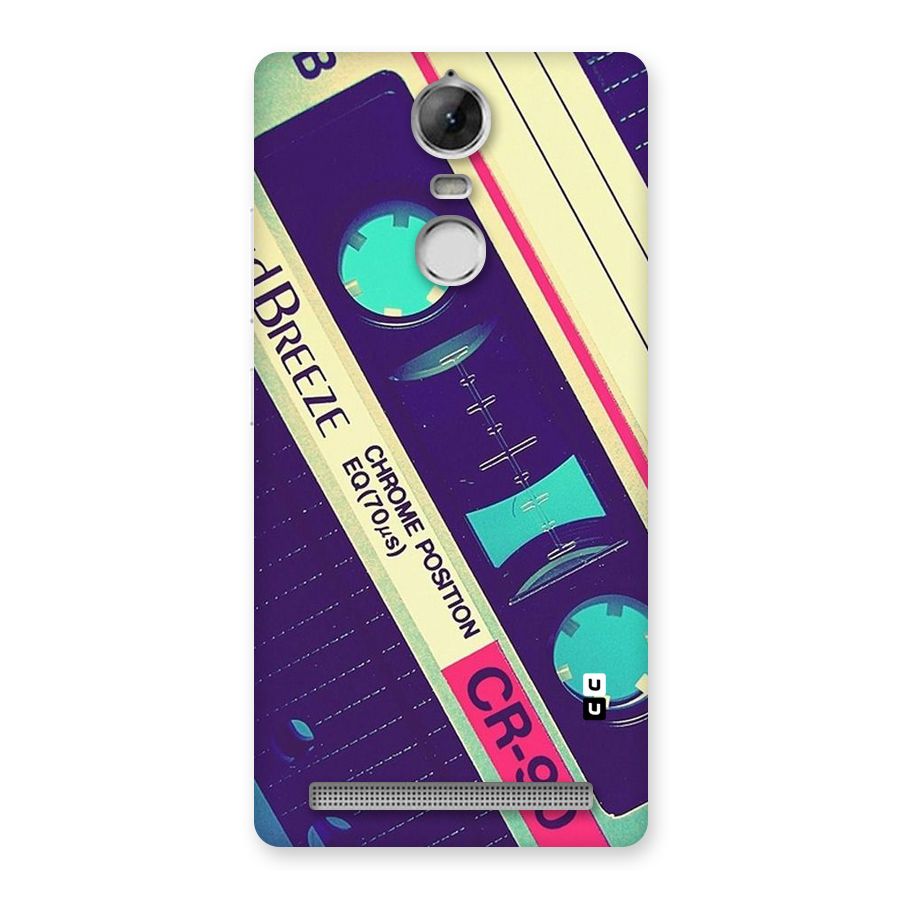 Old Casette Shade Back Case for Vibe K5 Note