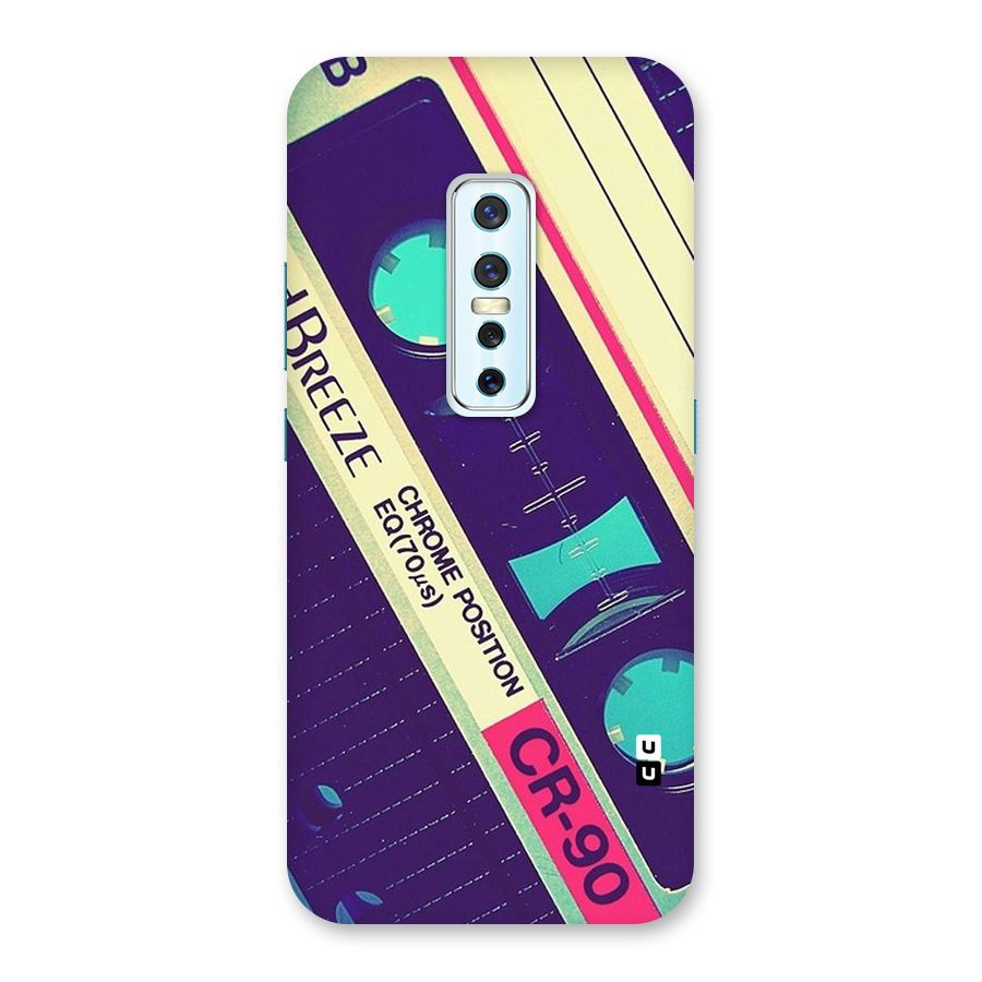 Old Casette Shade Back Case for Vivo V17 Pro