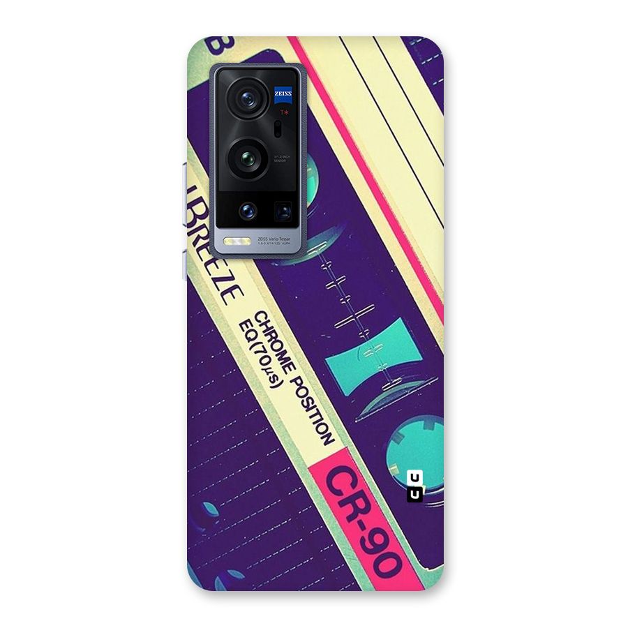 Old Casette Shade Back Case for Vivo X60 Pro Plus